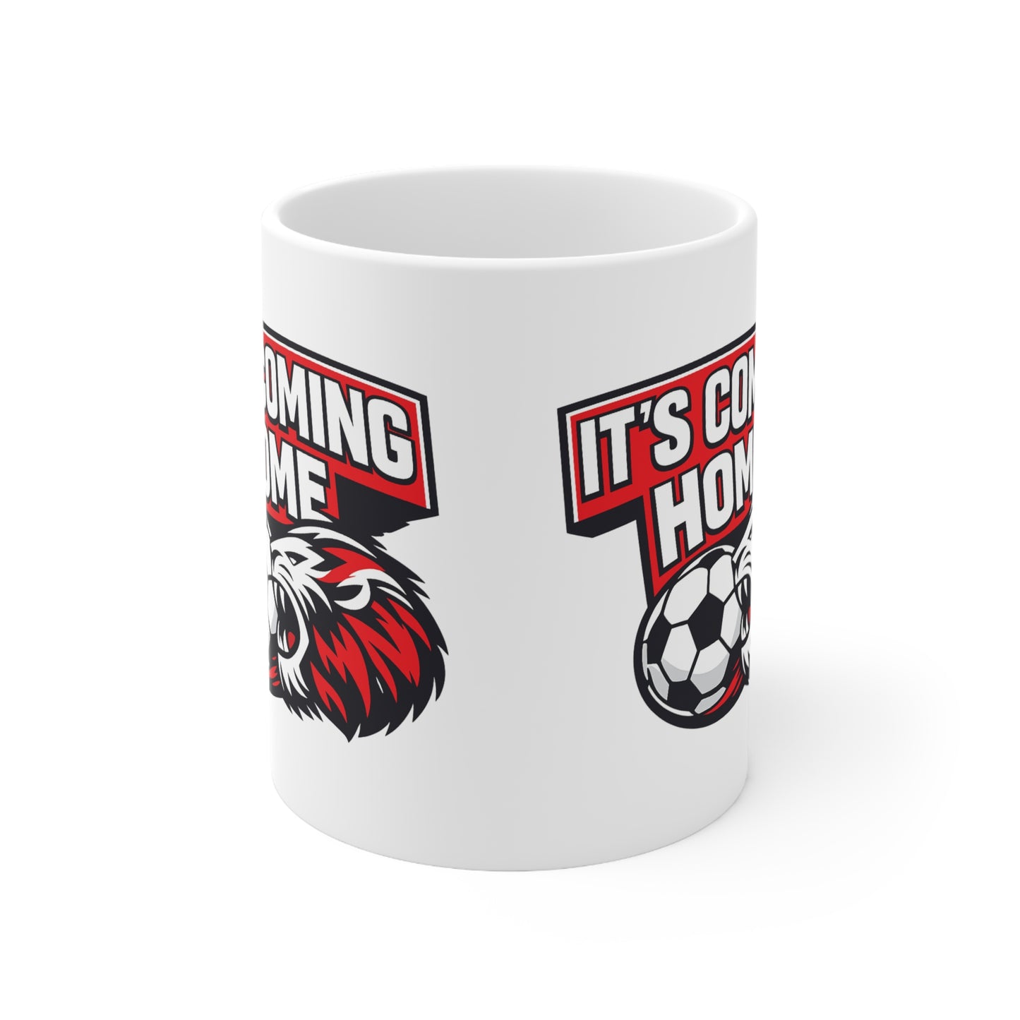 It's Coming Home England Soccer Mug — Ceramic Coffee Cup (11oz & 15oz)