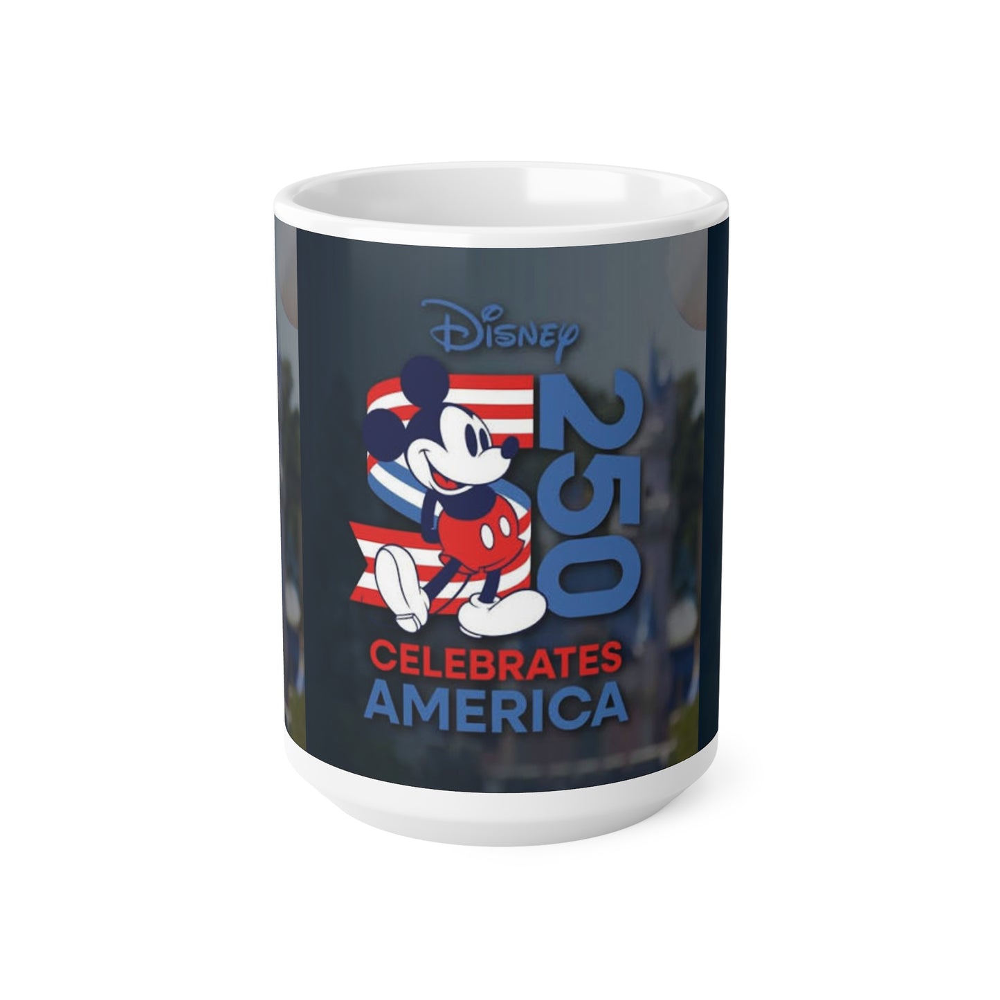 Mickey Mouse 250 Celebrates America Ceramic Mug — 11oz & 15oz