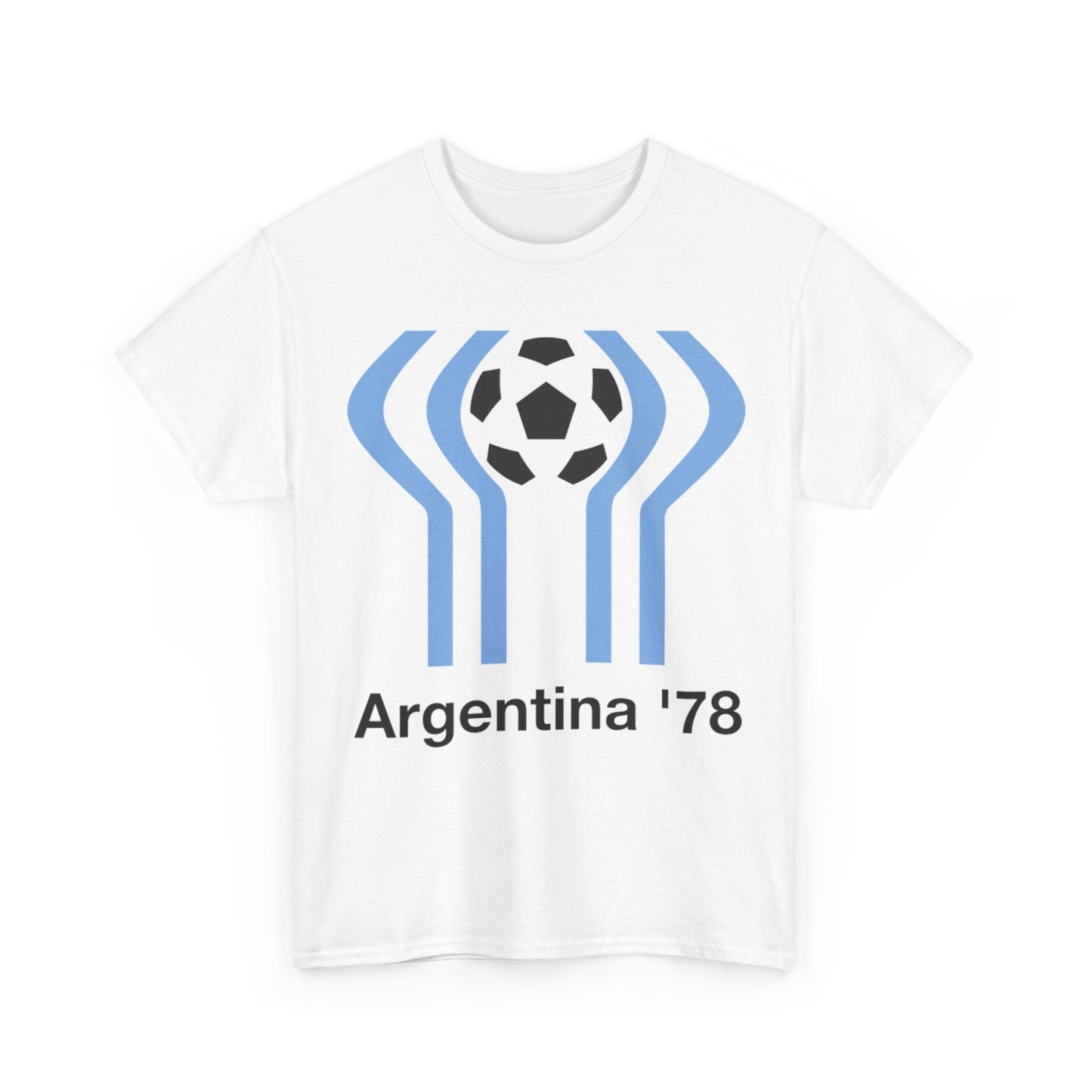Argentina '78 Soccer T-Shirt — Retro World Cup Football Tee