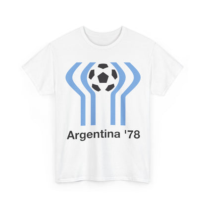 Argentina '78 Soccer T-Shirt — Retro World Cup Football Tee