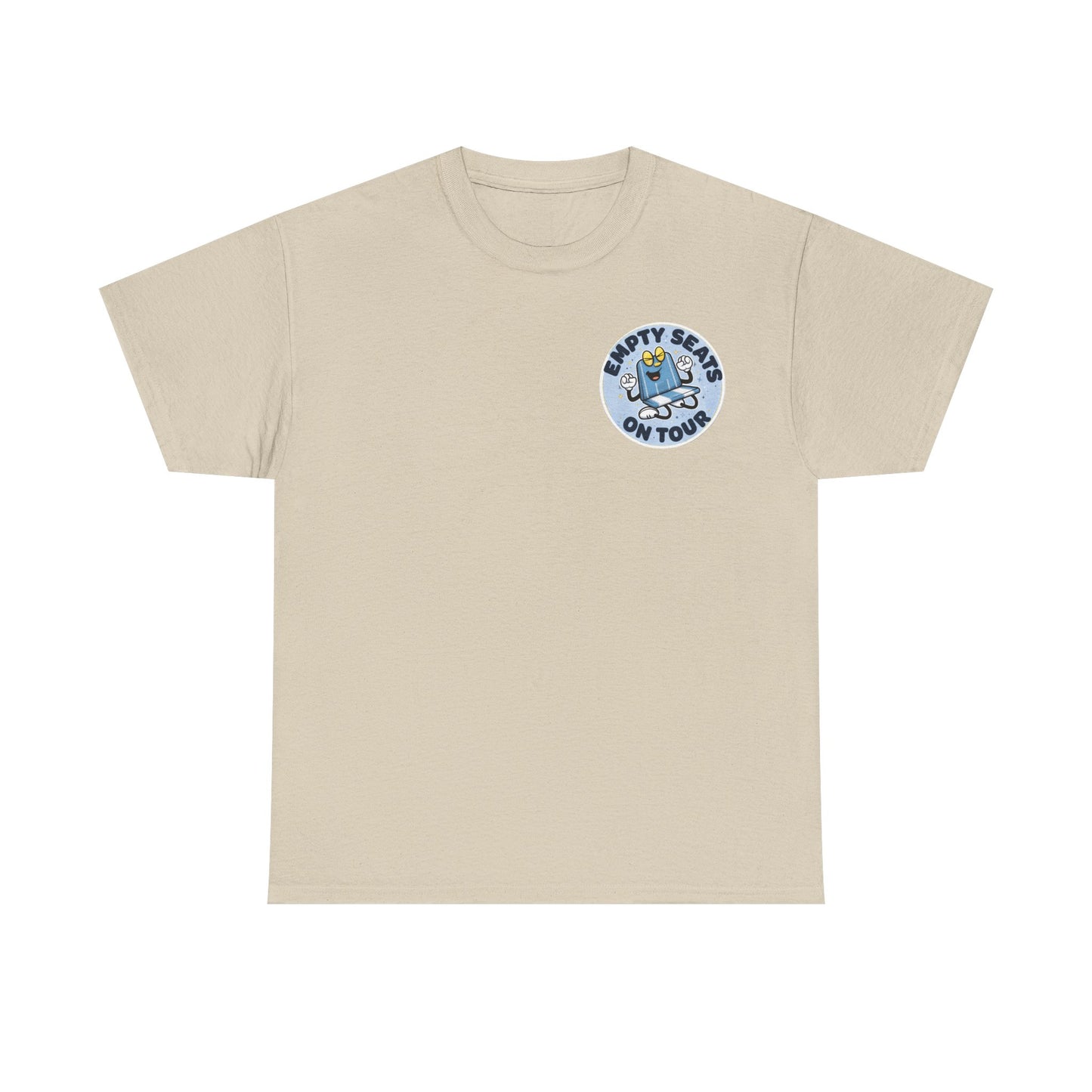 Manchester City T-Shirt — 'Empty Blue Seats On Tour' Retro Skate Graphic Tee