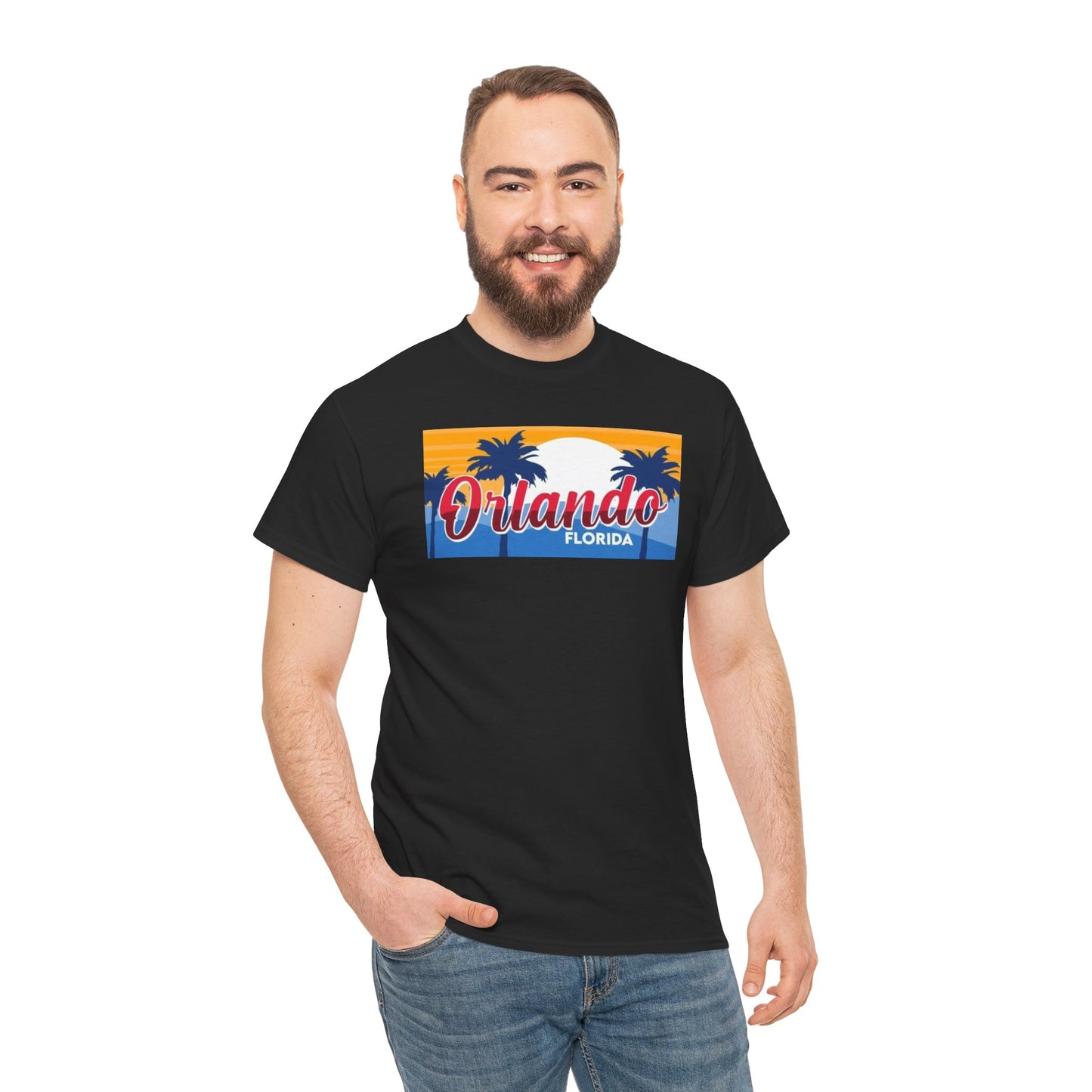Orlando Florida Retro Sunset T-Shirt
