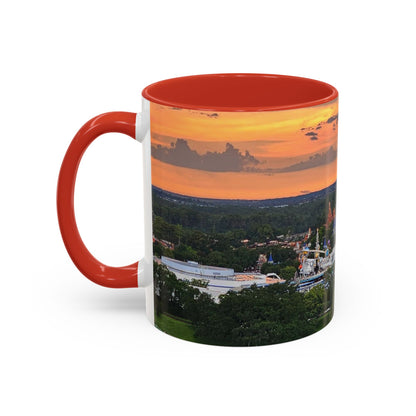 Disney Magic Kingdom Castle Sunset Coffee Mug (Accent, 11/15oz)