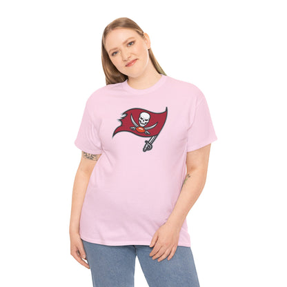 Tampa Bay Buccaneers Flag T-Shirt — Football Pirate Logo Tee