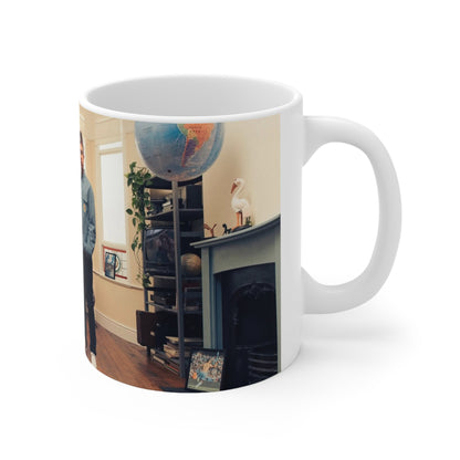 Pep And Noel Photo Coffee Mug — Personalized Ceramic Coffee Cup (11oz / 15oz)