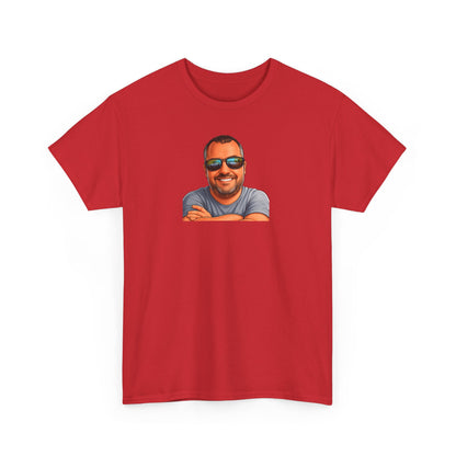 T-Shirt — "Mama Always Said Life Is Like A Box Of Chocolates" Graphic Tee (Funny Retro Portrait)