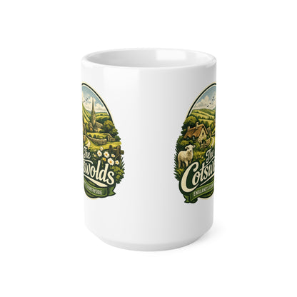 Cotswolds Scenic Coffee Mug — England Countryside 11oz & 15oz