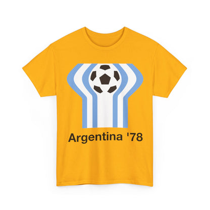 Argentina '78 Soccer T-Shirt — Retro World Cup Football Tee