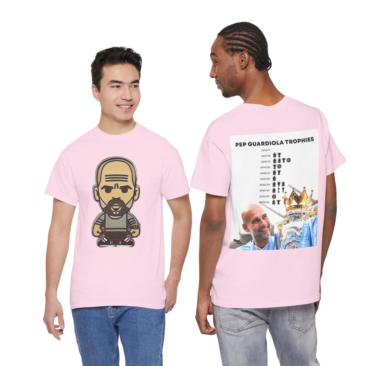 Pep Guardiola Trophies Graphic Tee