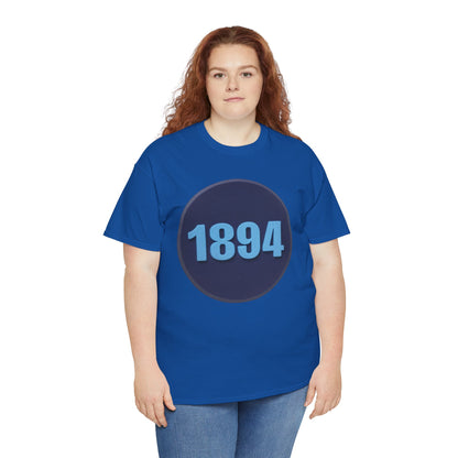 1894 Manchester City Circle Graphic Tee — Vintage Year Anniversary T-Shirt