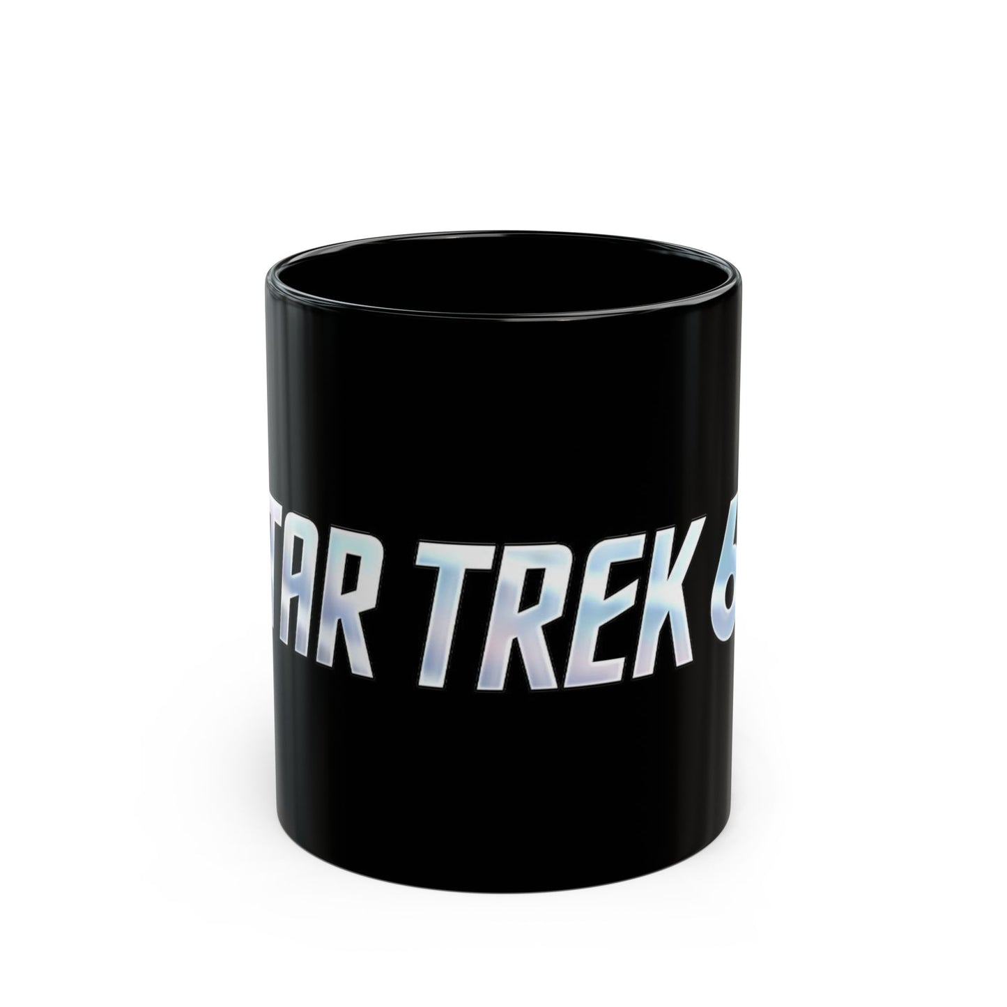 Star Trek 60th Anniversary Black Coffee Mug — Sci‑Fi Fan Gift (11oz/15oz)