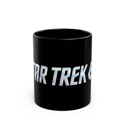 Star Trek 60th Anniversary Black Coffee Mug — Sci‑Fi Fan Gift (11oz/15oz)