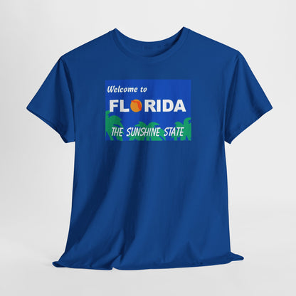 Florida "Welcome to Florida - The Sunshine State" T-Shirt