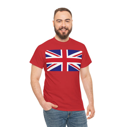 Union Jack Flag T‑Shirt — British Flag Tee for UK Pride & Travel