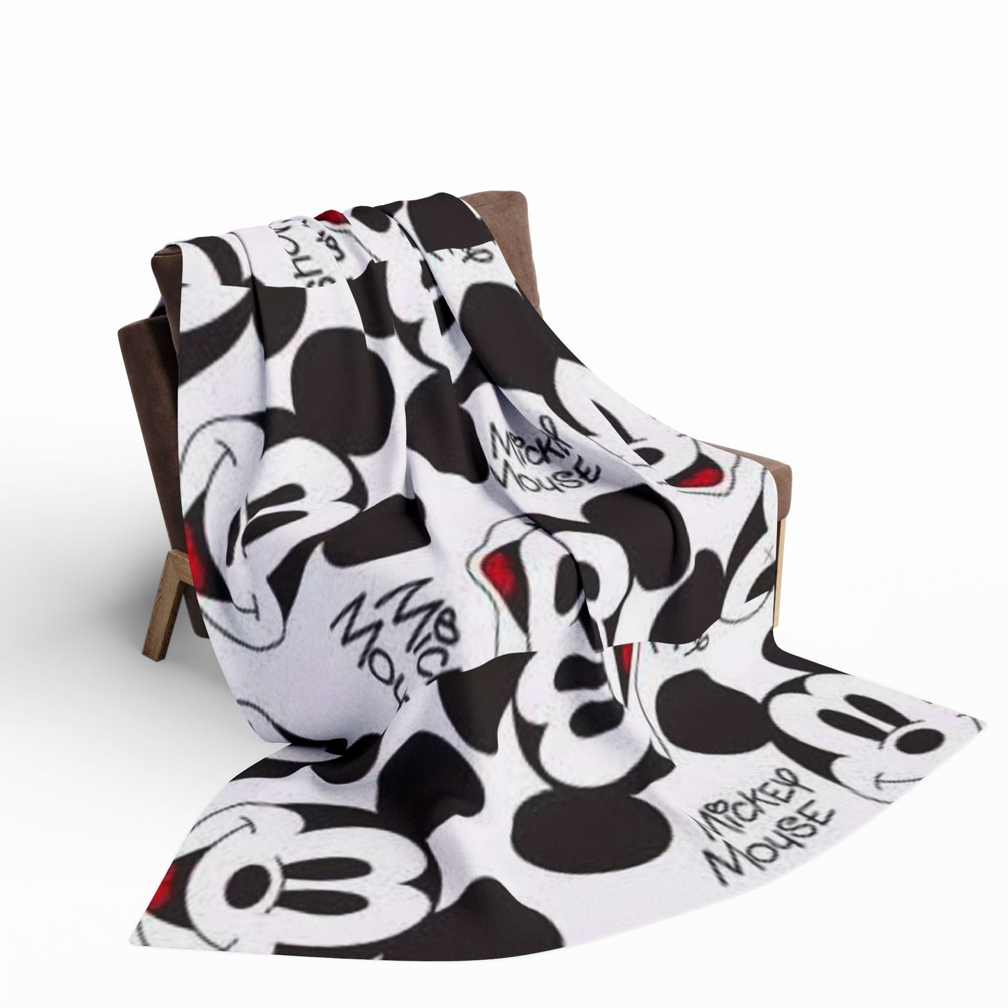 Mickey Mouse Fleece Blanket — Soft Disney Character Throw