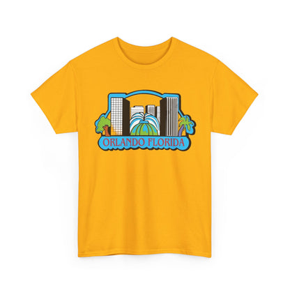Orlando Florida Retro Skyline T-Shirt