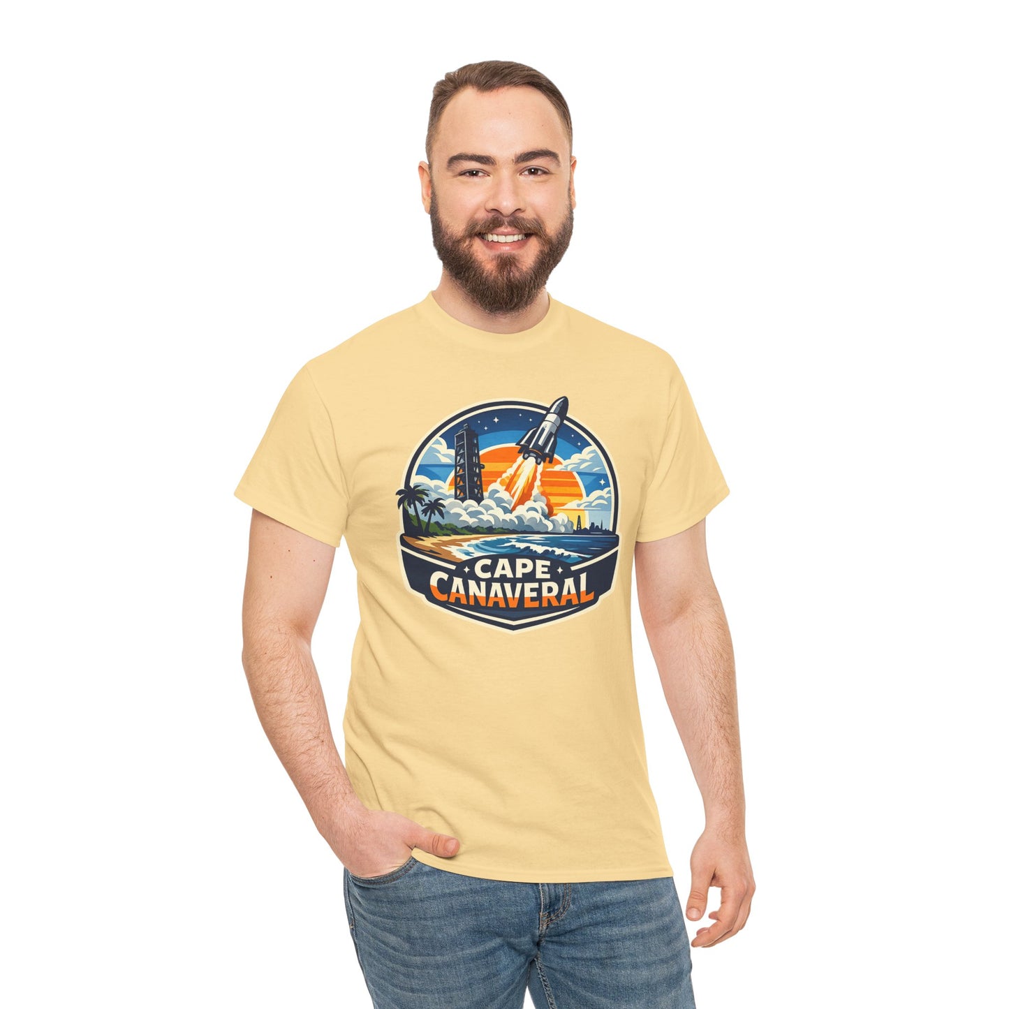Cape Canaveral Rocket Launch T-Shirt