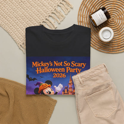 Halloween Party T‑Shirt — "Not So Scary" 2026 Magic Kingdom Tee
