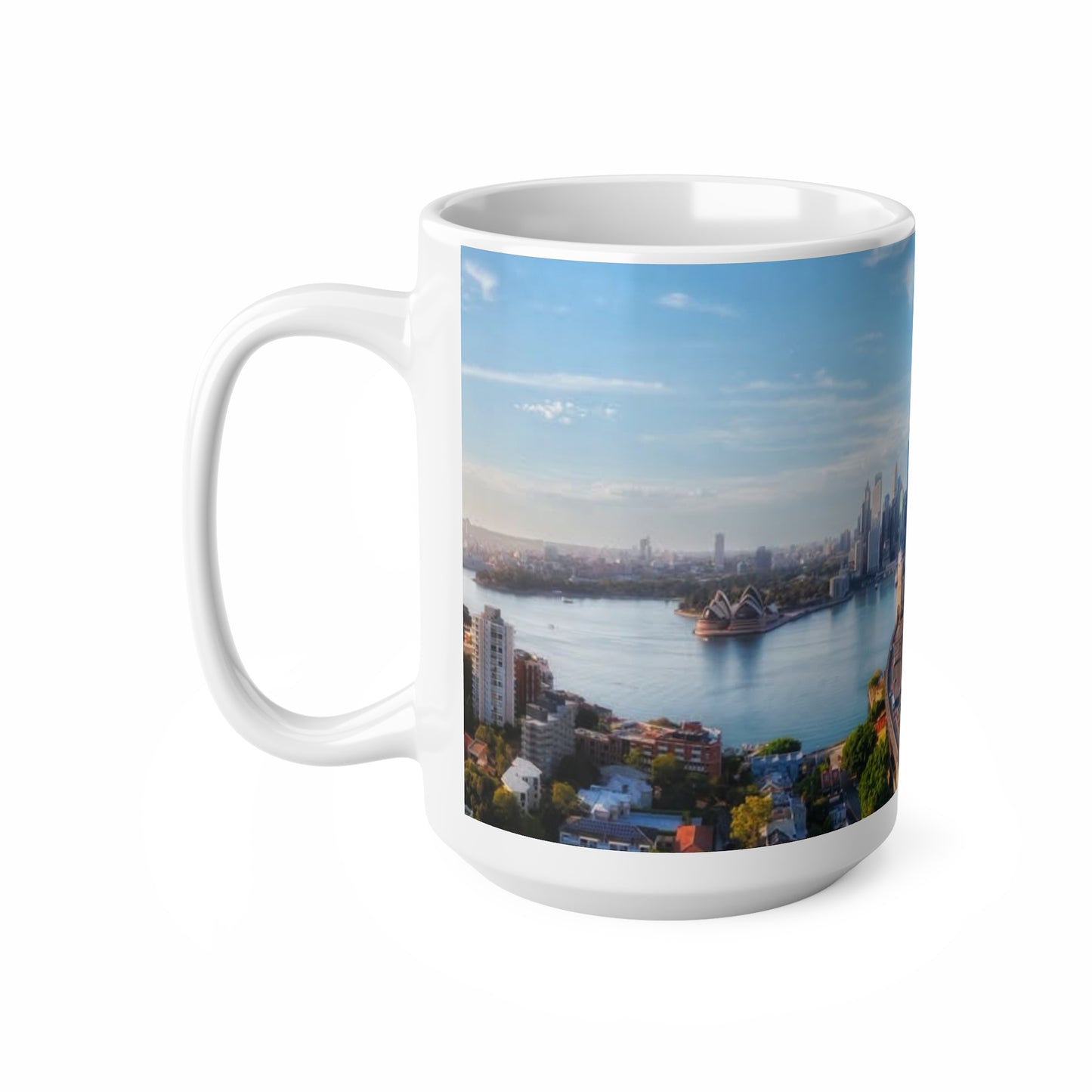 Sydney Harbour Landscape Coffee Mug — Ceramic 11oz & 15oz