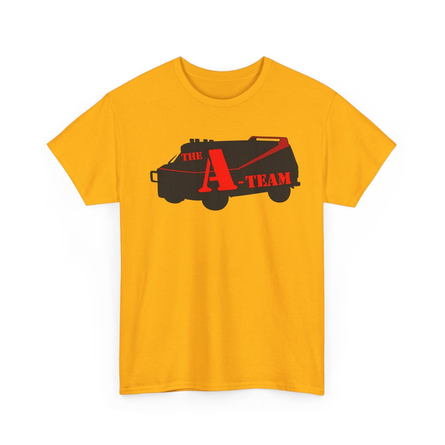 A-Team Van Graphic Tee — Retro Action TV Logo T-Shirt