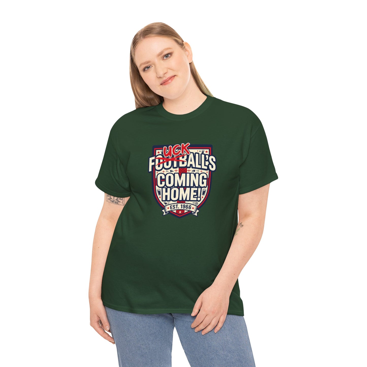 Provocative 'F*ck All's Football's Coming Home' Graphic Tee