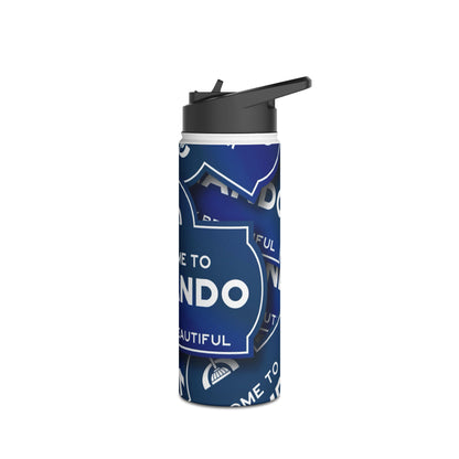 Orlando Water Bottle — "Welcome to Orlando" Stainless Steel Travel Bottle
