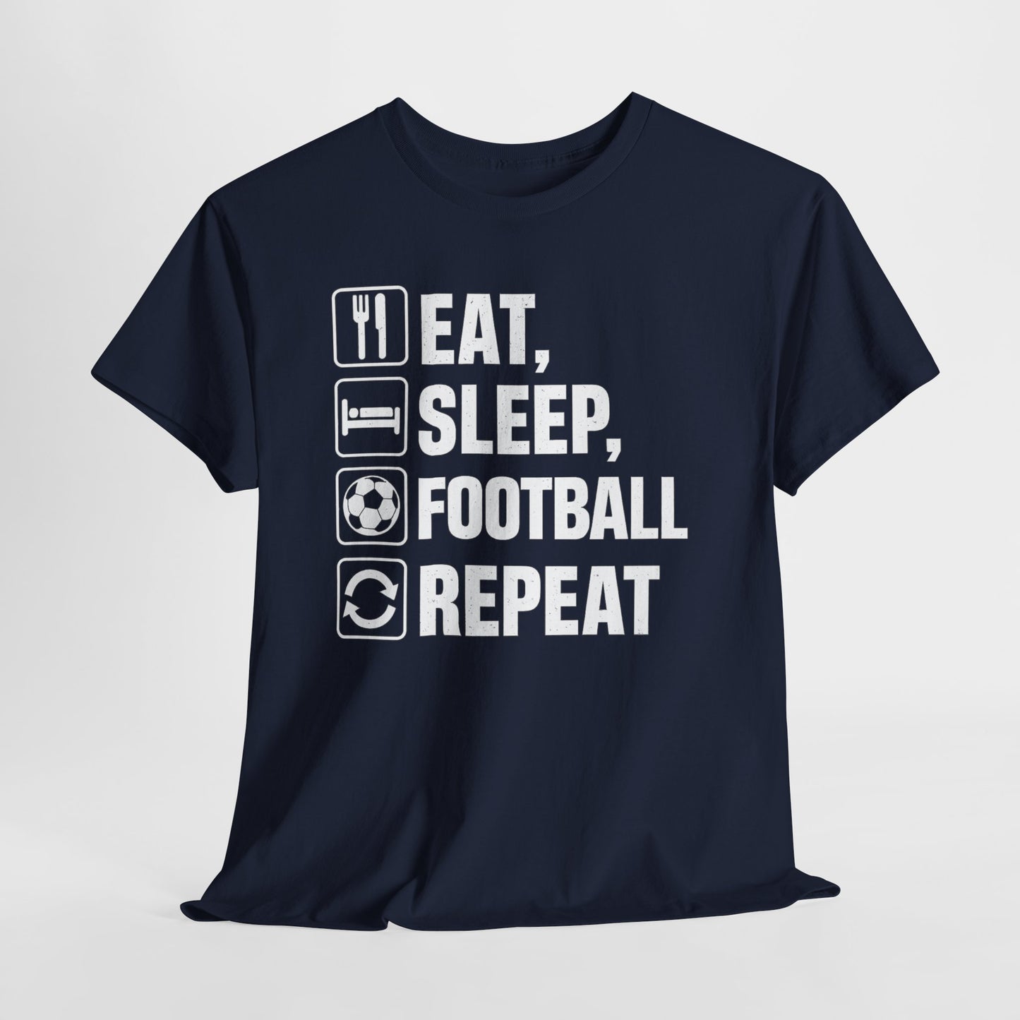 Football Eat Sleep Repeat T-Shirt