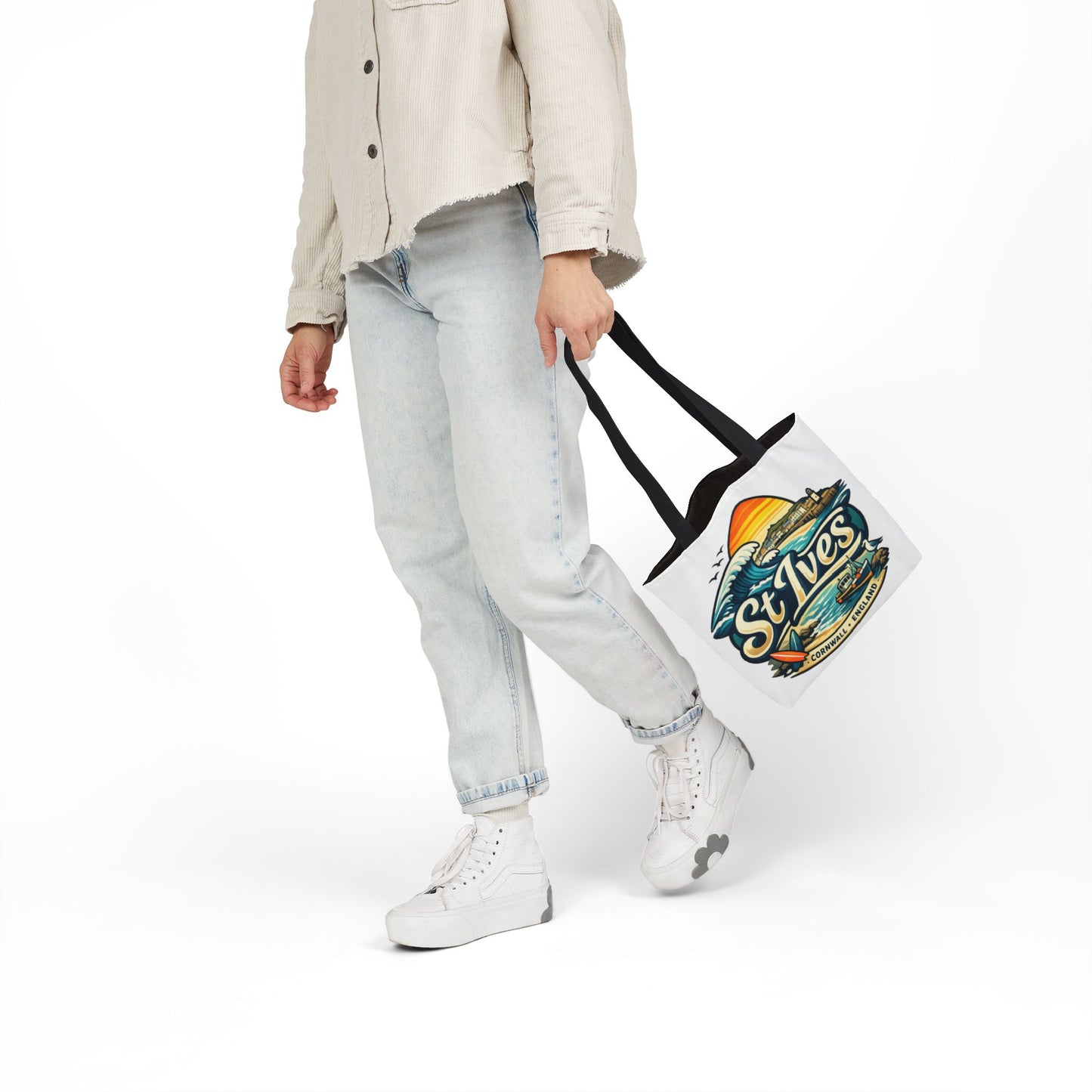 St Ives Cornwall Sunset Tote Bag