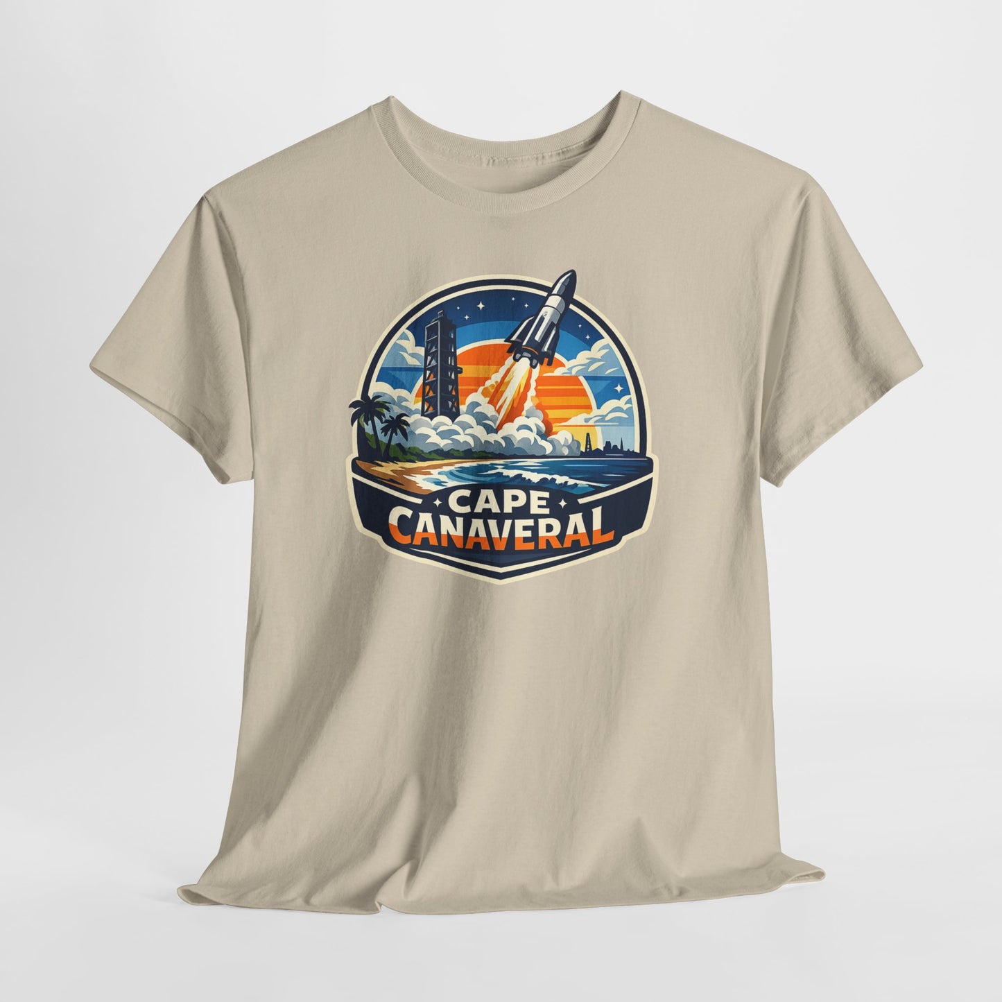Cape Canaveral Rocket Launch T-Shirt