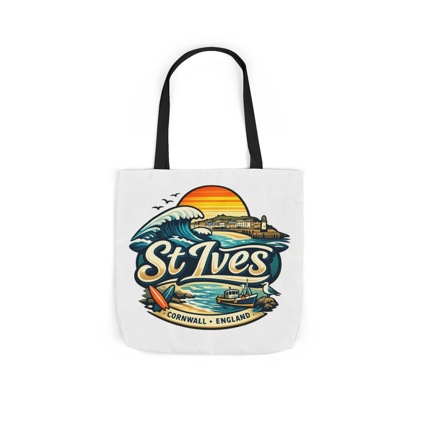 St Ives Cornwall Sunset Tote Bag