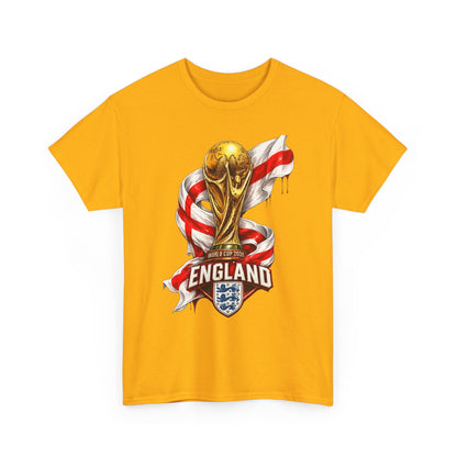England World Cup Trophy T‑Shirt — St George's Cross Football Fan Tee