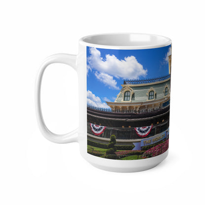 Magic Kingdom Train Station Photo Mug — Disney Park Souvenir Coffee Cup (11oz & 15oz)