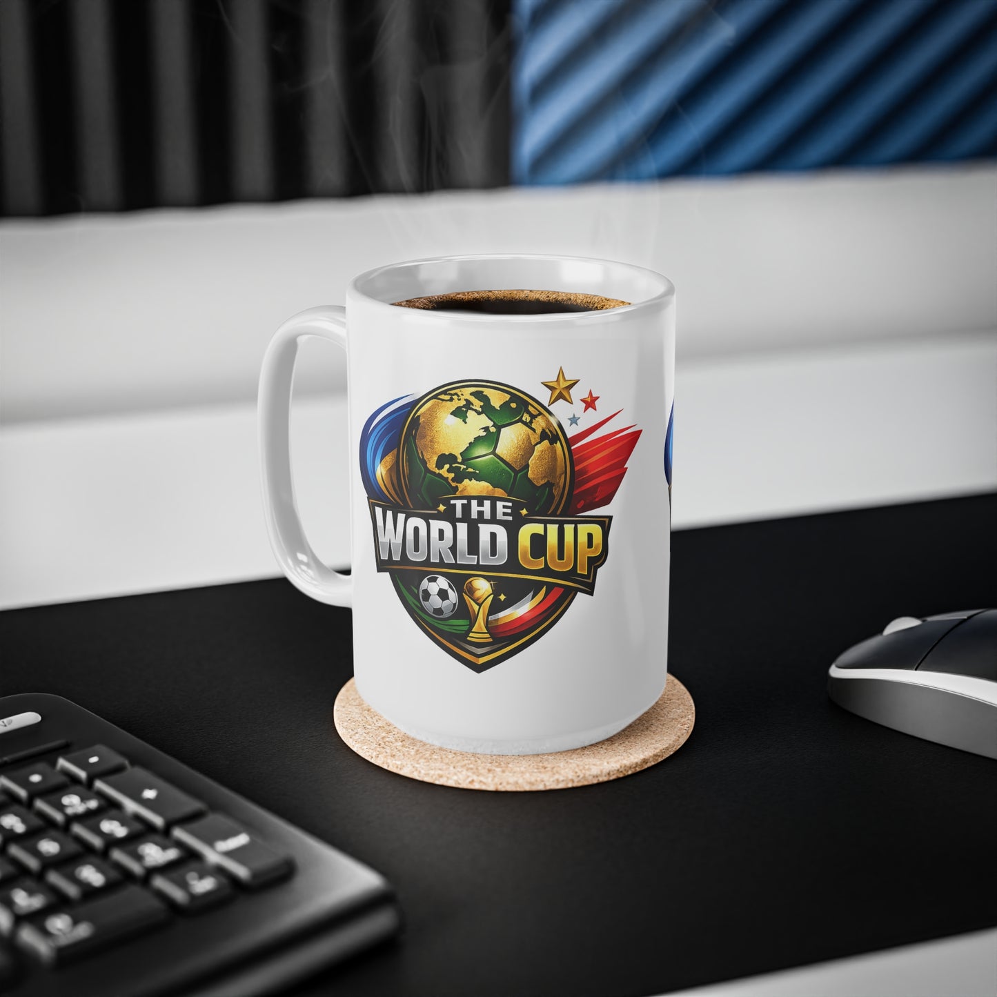 The World Cup Ceramic Coffee Cups, 11oz, 15oz
