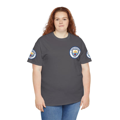 Manchester City Crest T-Shirt — Football Club Logo Tee