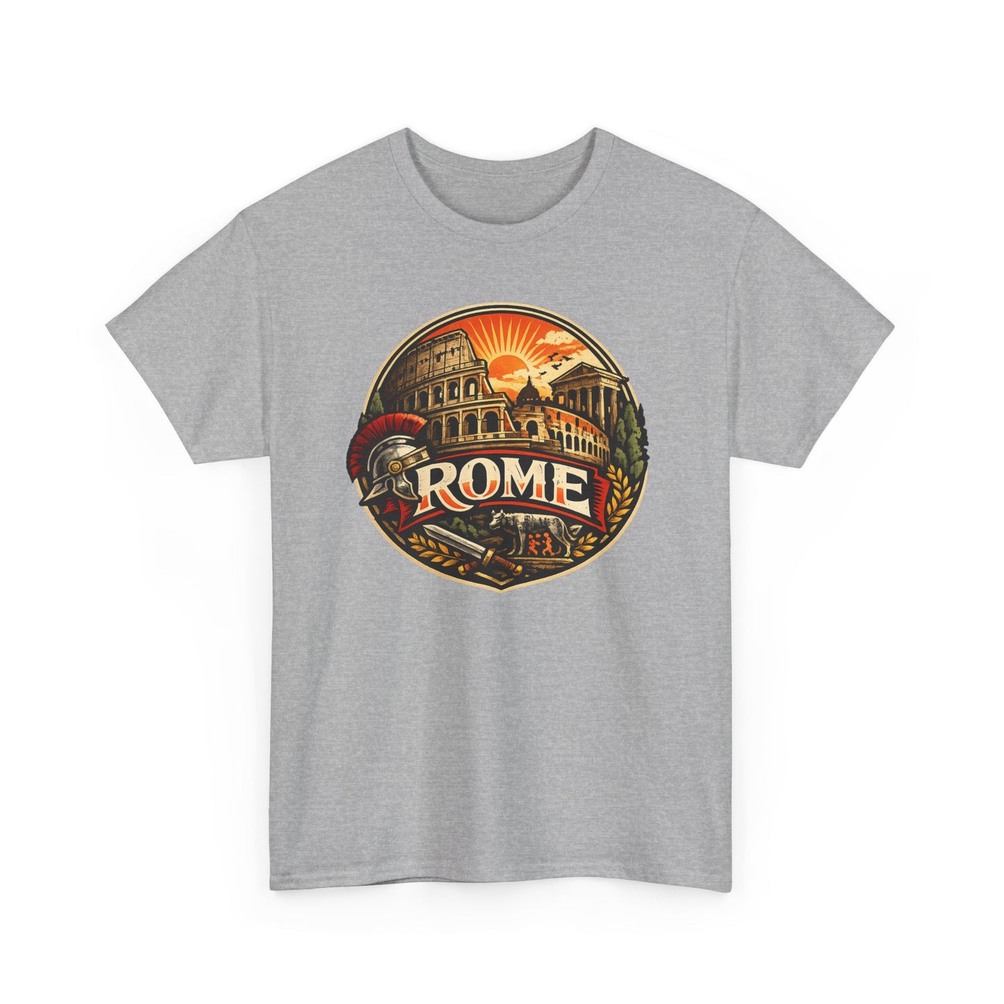 Rome Vintage Graphic Tee — Retro Italy Travel T-Shirt