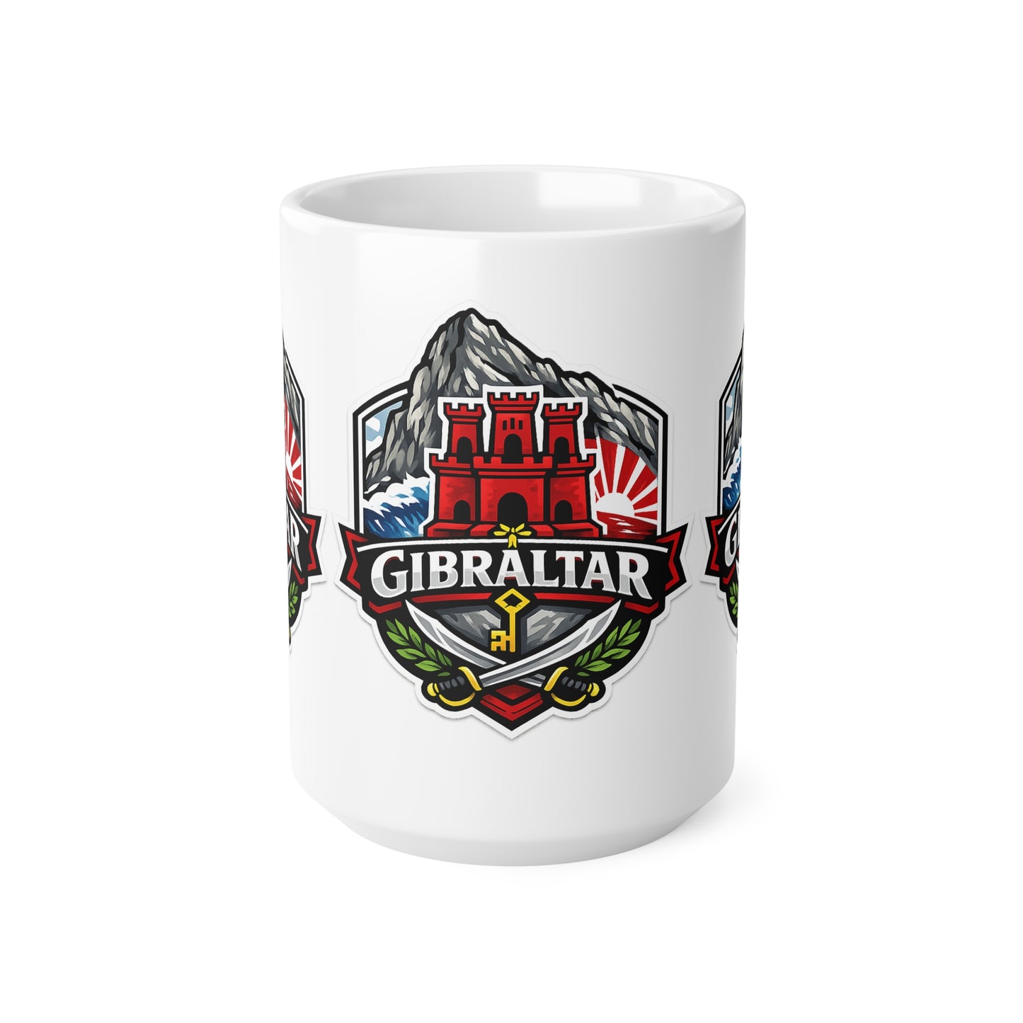 Gibraltar Ceramic Coffee Cups, 11oz, 15oz