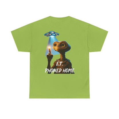 E.T. Phoned Home Tee — Retro Sci‑Fi Alien Graphic T-Shirt