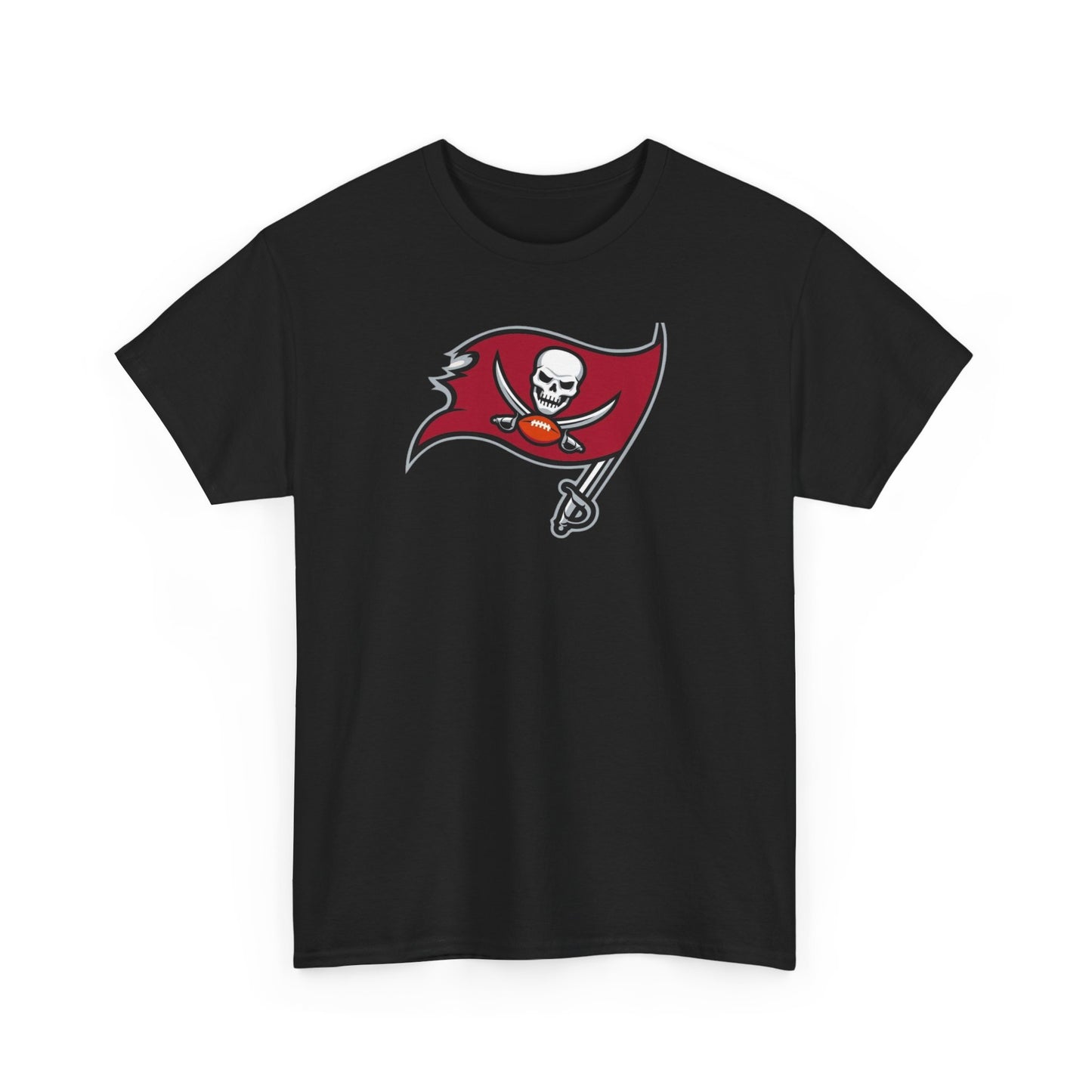 Tampa Bay Buccaneers Flag T-Shirt — Football Pirate Logo Tee