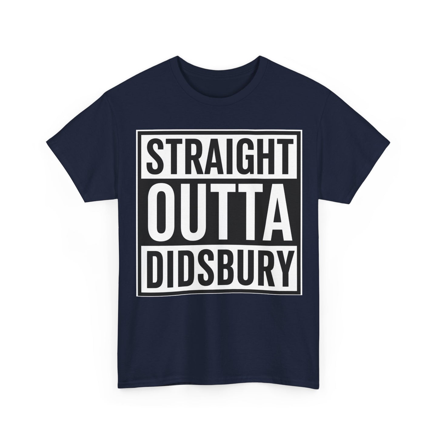 Straight Outta Didsbury T‑Shirt — Graphic City Pride Tee