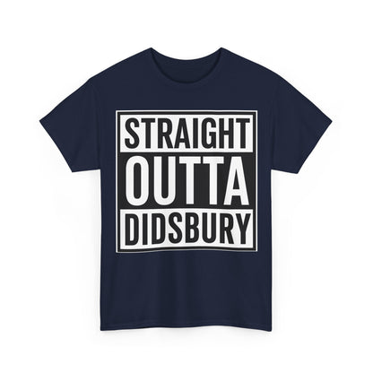 Straight Outta Didsbury T‑Shirt — Graphic City Pride Tee