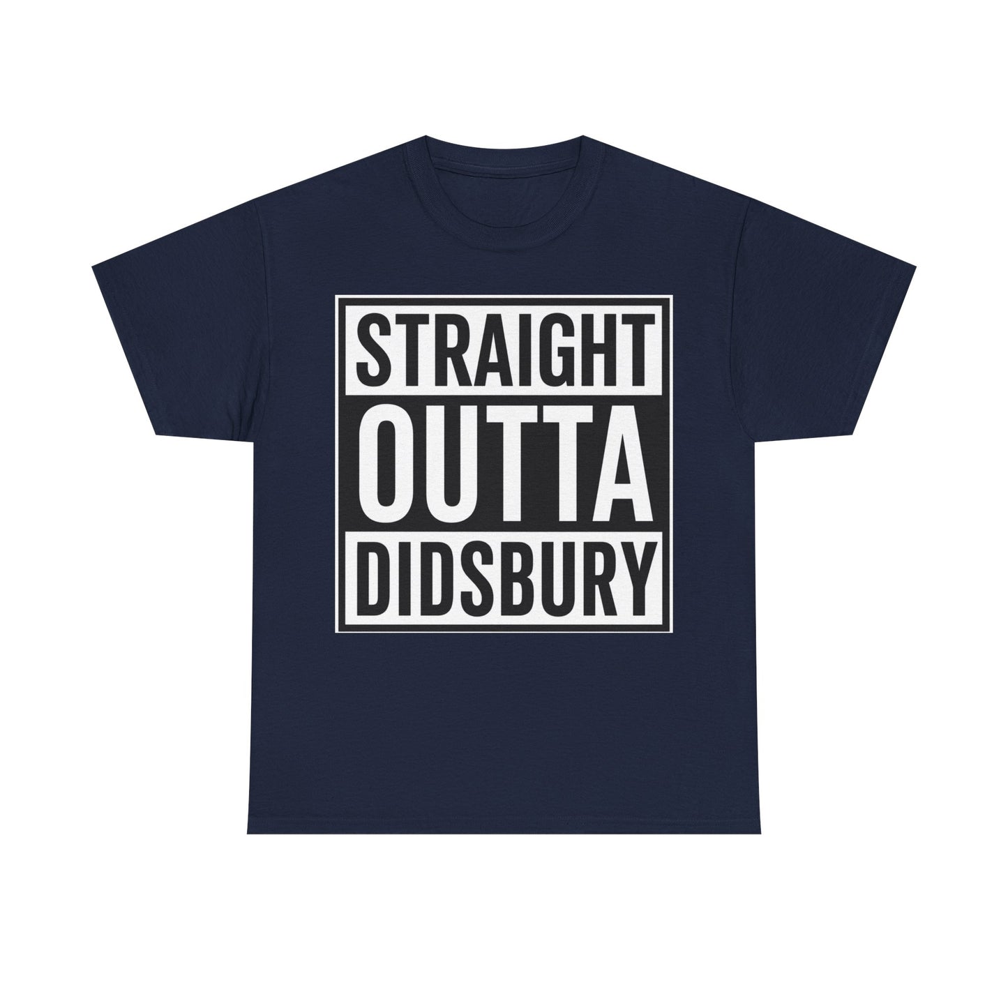 Straight Outta Didsbury T‑Shirt — Graphic City Pride Tee