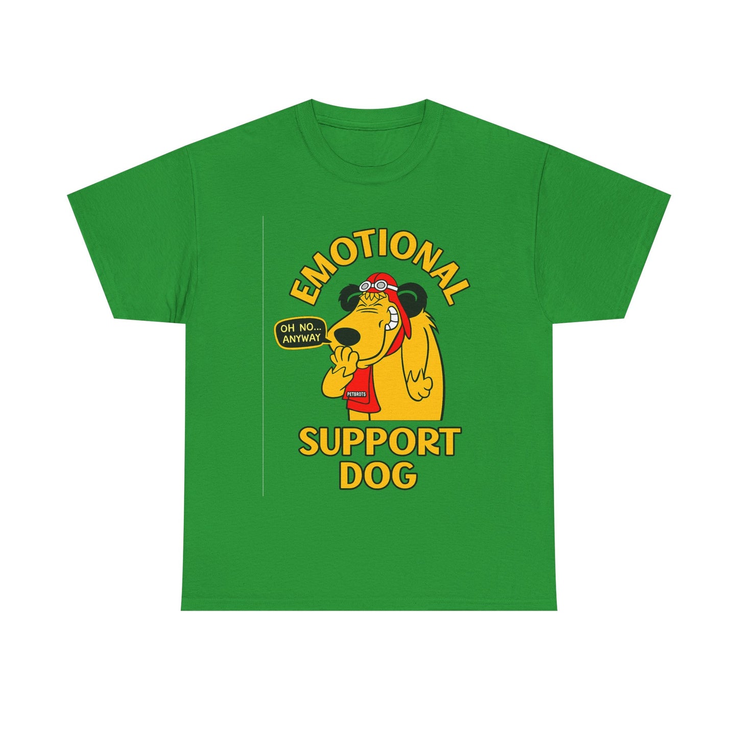 Emotional Support Dog T-Shirt — Cute Cartoon Comfort Pup Tee