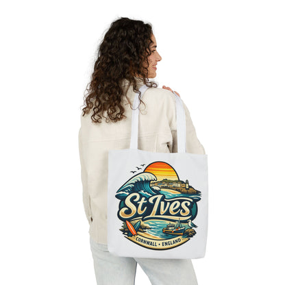 St Ives Cornwall Sunset Tote Bag