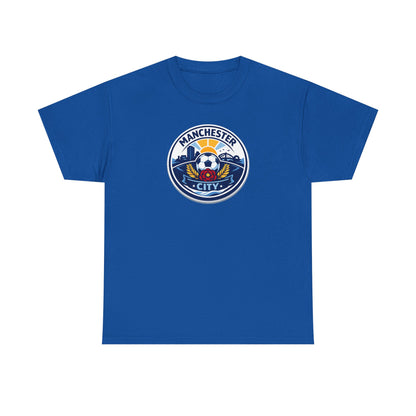 Manchester City Crest T-Shirt — Soccer Fan Tee