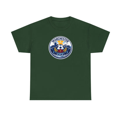 Manchester City Crest T-Shirt — Soccer Fan Tee