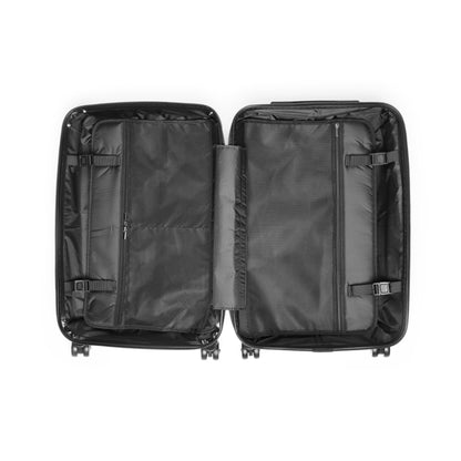Mickey Mouse Pattern Carry-On Suitcase – Retro Disney Travel Luggage