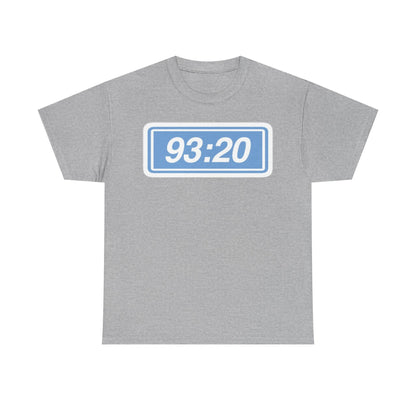Manchester City 93:20 Tee — Minimal Retro Graphic T‑Shirt
