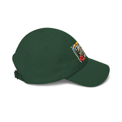 West Palm Beach Dad Cap — Vintage Surfboard Floral Beach Hat