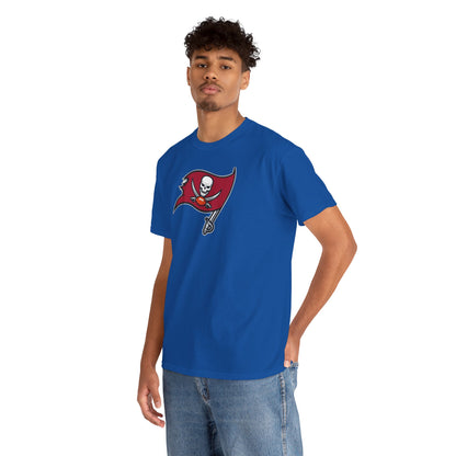 Tampa Bay Buccaneers Flag T-Shirt — Football Pirate Logo Tee