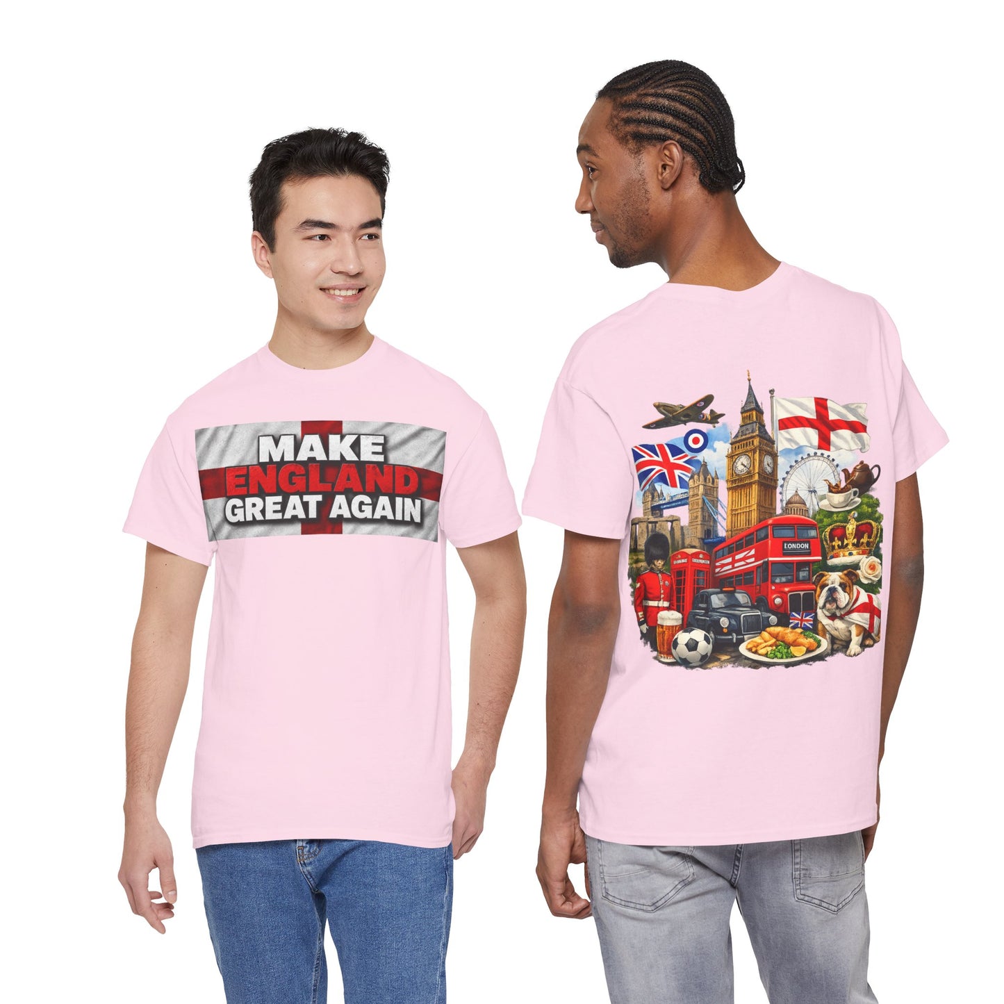 England Pride T-Shirt — "Make England Great Again" Graphic Tee
